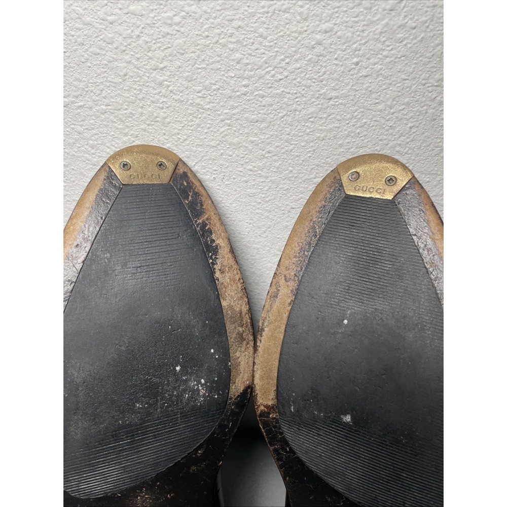 Gucci‎ Leather Oxford Shoes Size 10 D - Picture 7 of 12